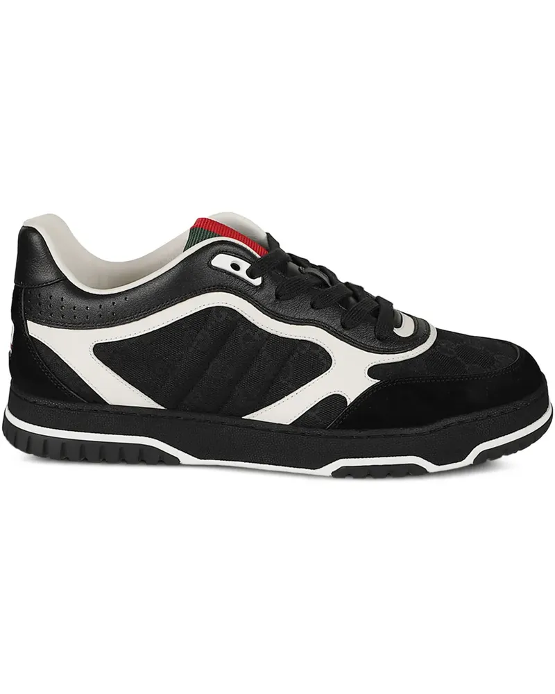 Gucci Re-Web Sneakers mit Einsätzen - Schwarz Schwarz