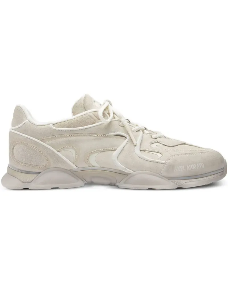 Axel Arigato Sneakers mit Einsätzen aus Wildleder - Weiß Weiß