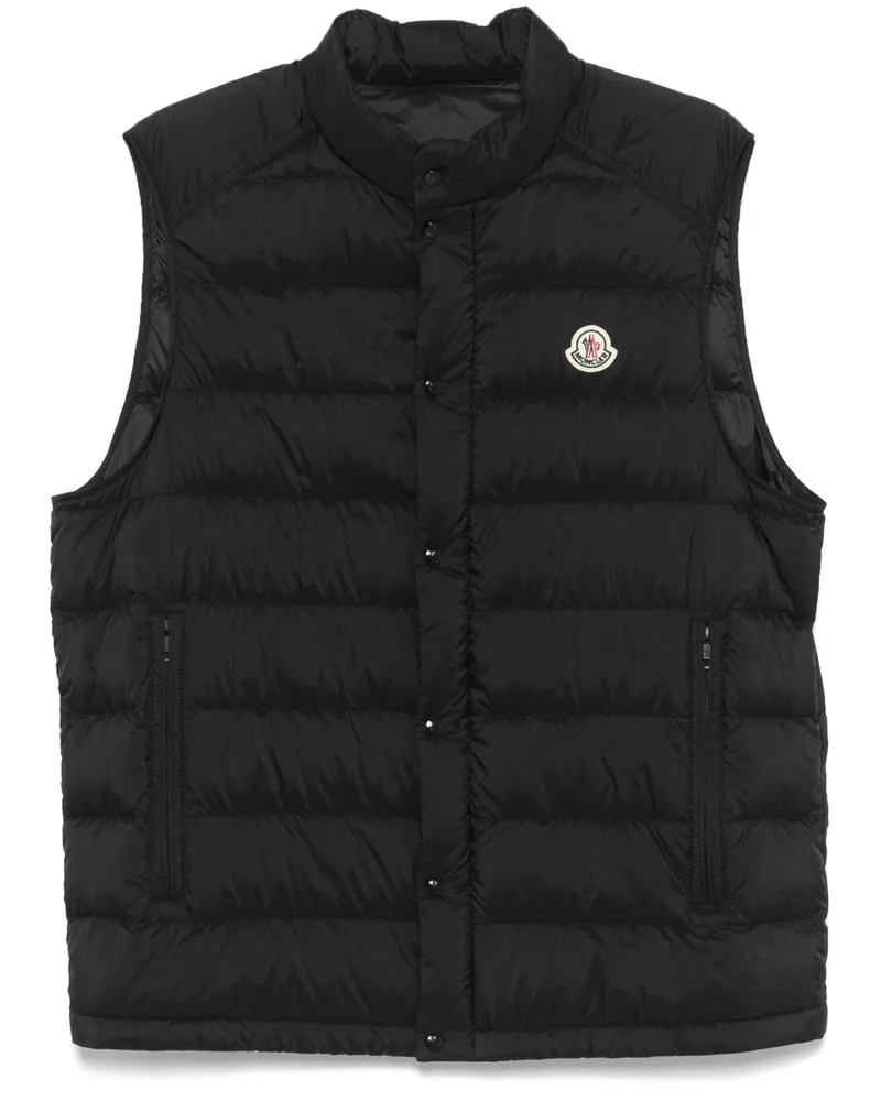 Moncler Barthe Weste - Schwarz Schwarz