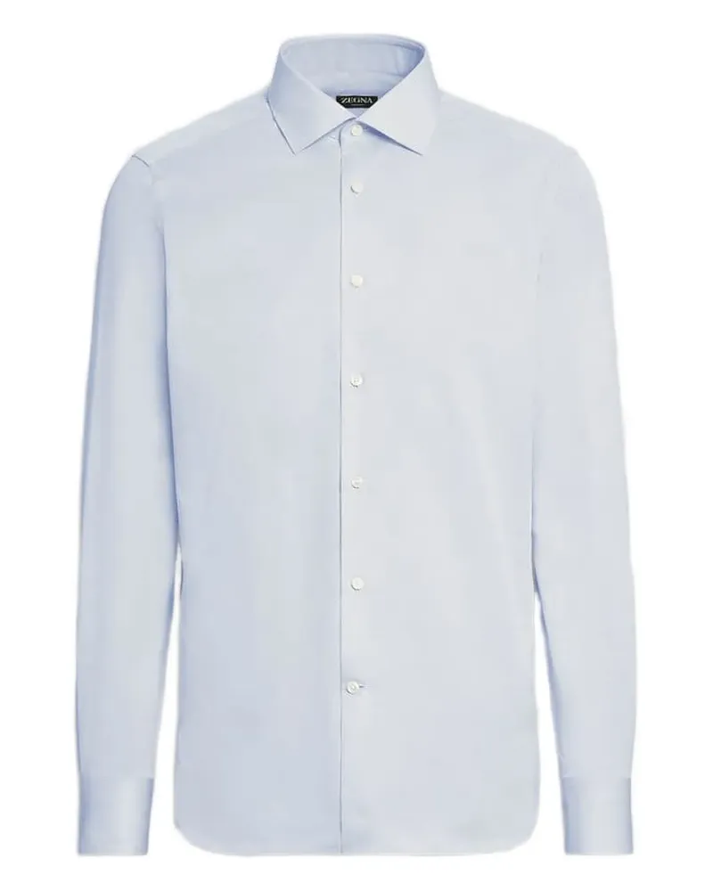 Ermenegildo Zegna Klassisches Hemd - Blau Blau