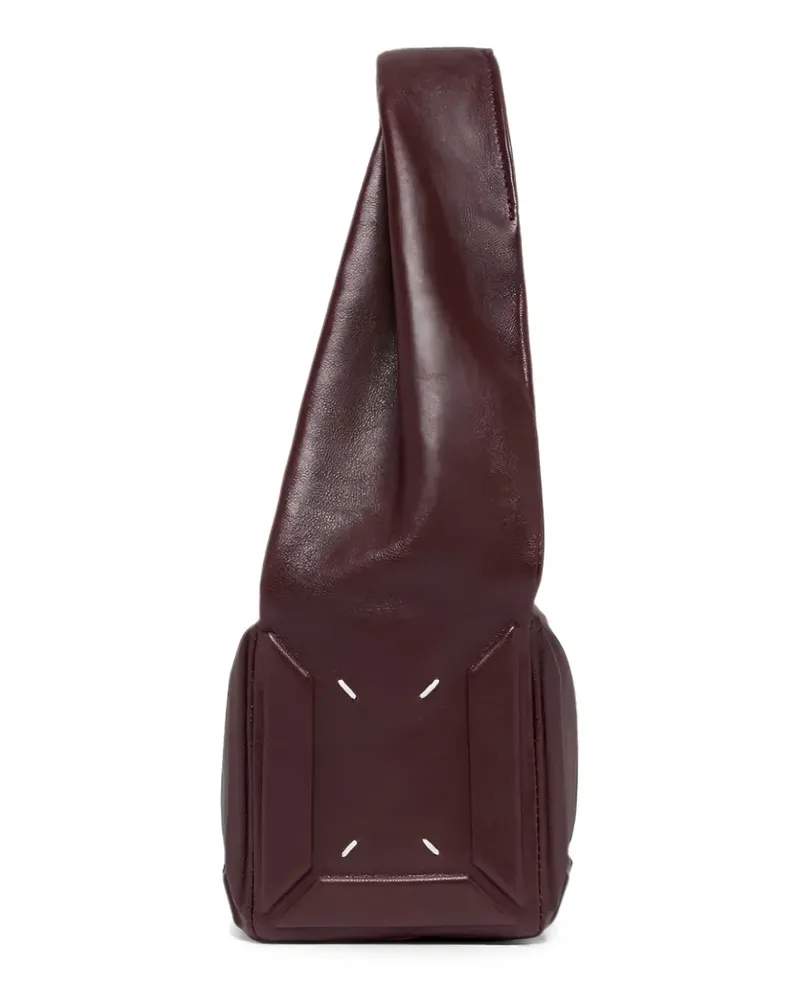 Maison Margiela Box bag East West medium - Rot Rot