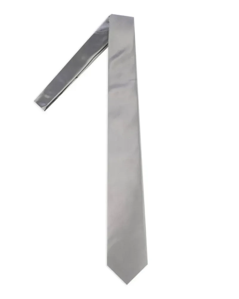 Corneliani pearl tie - Grau Grau