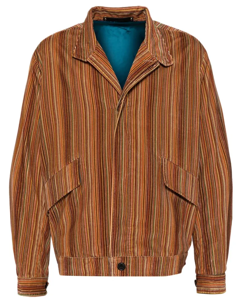 Paul Smith Gestreifte Jacke - Nude Nude