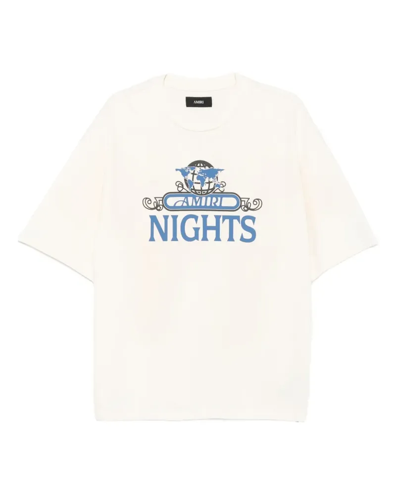 Amiri Night T-Shirt - Nude Nude