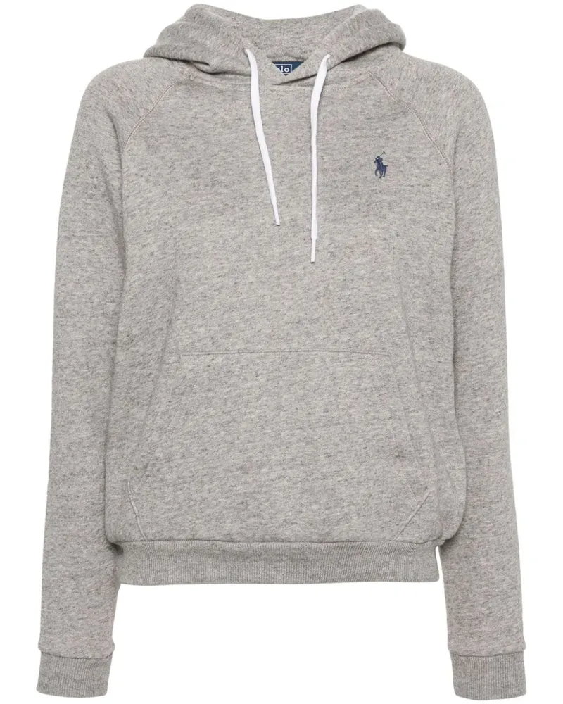 Ralph Lauren Hoodie mit Logo-Stickerei - Grau Grau