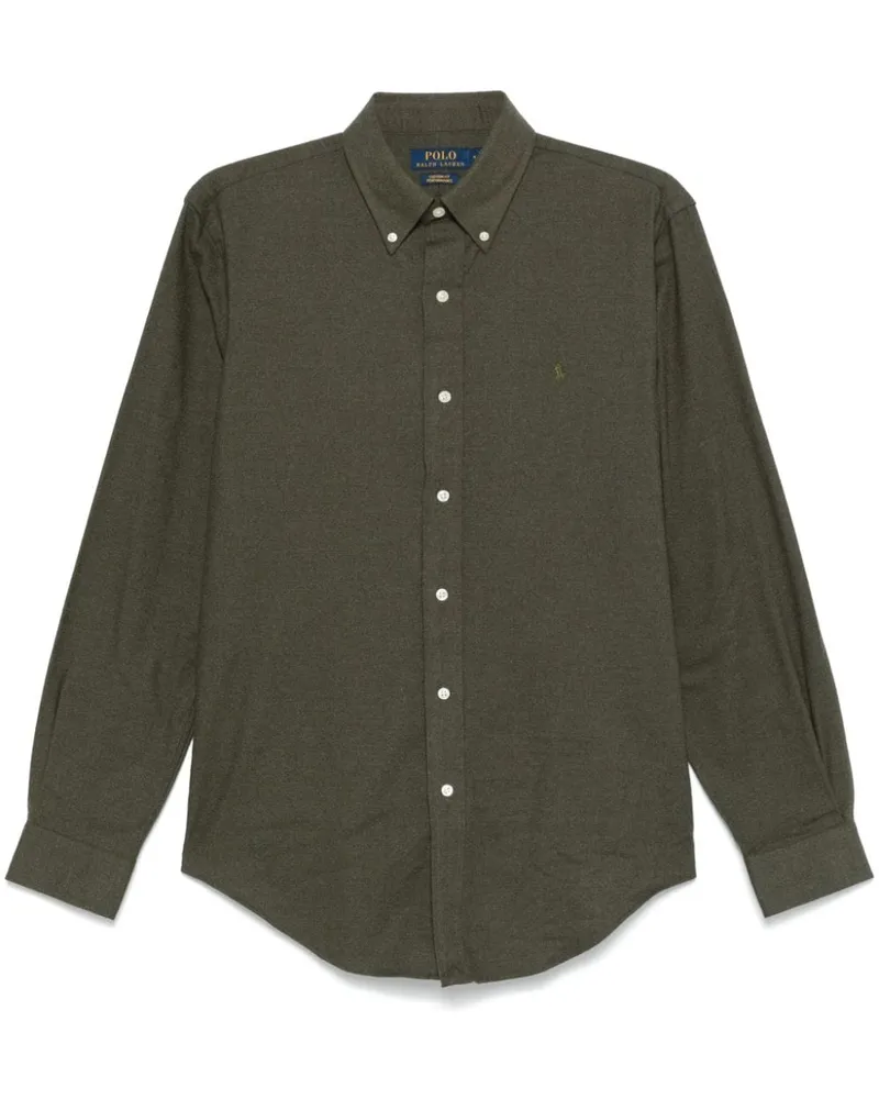 Ralph Lauren Klassisches Flanellhemd - Grün Grün