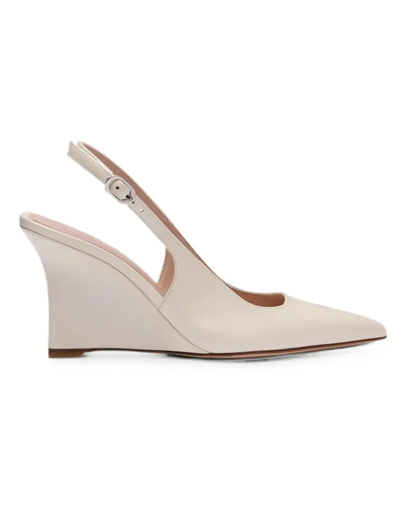 Stuart Weitzman Vinnie wedge sandals - Nude Nude