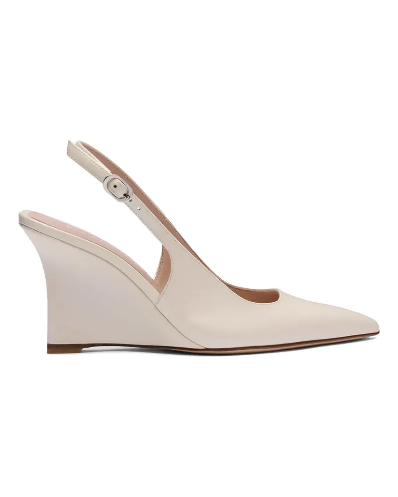 Stuart Weitzman Vinnie wedge sandals - Nude Nude
