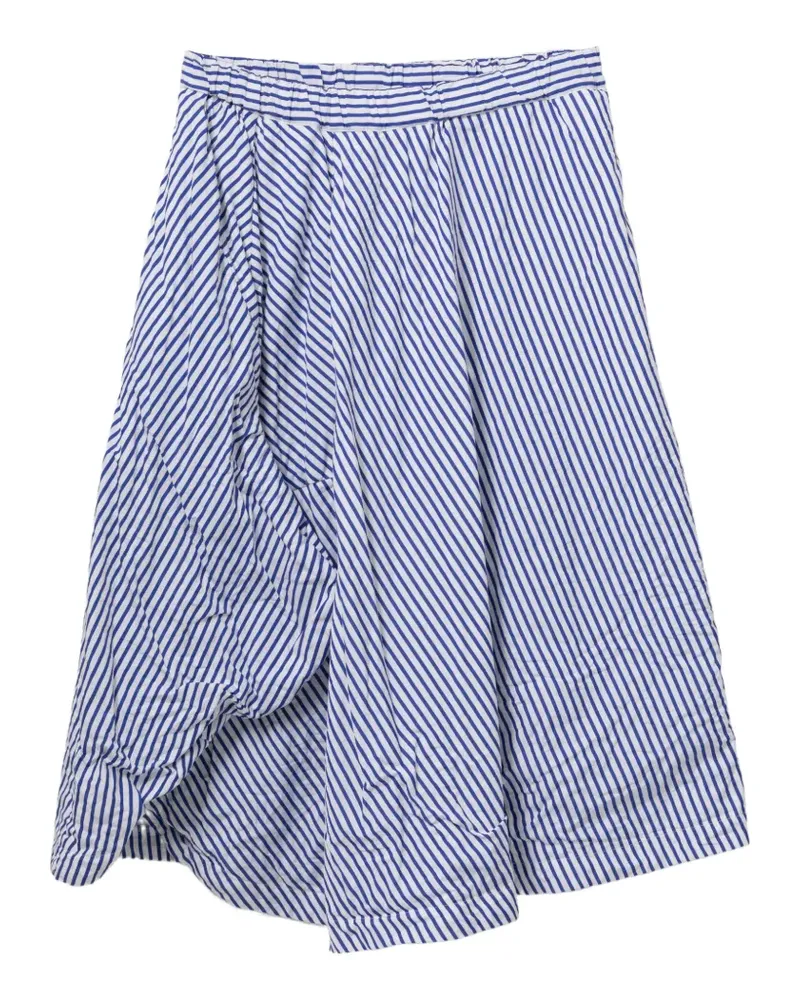 Comme des Garçons striped shorts - Blau Blau
