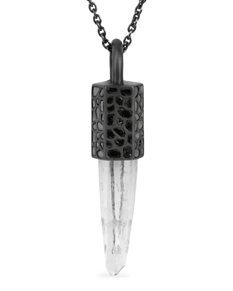 Parts Of Four talisman quartz necklace - Schwarz Schwarz
