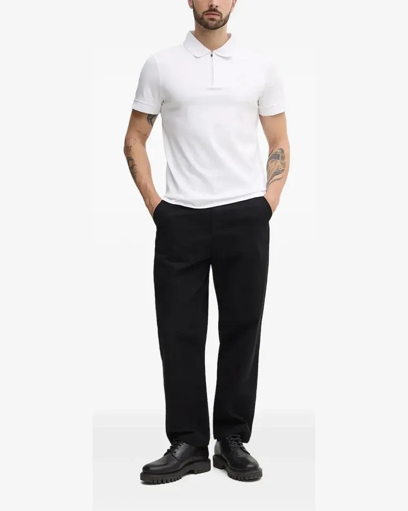 JOOP! Brizio Poloshirt mit Reißverschluss - Weiß Weiß