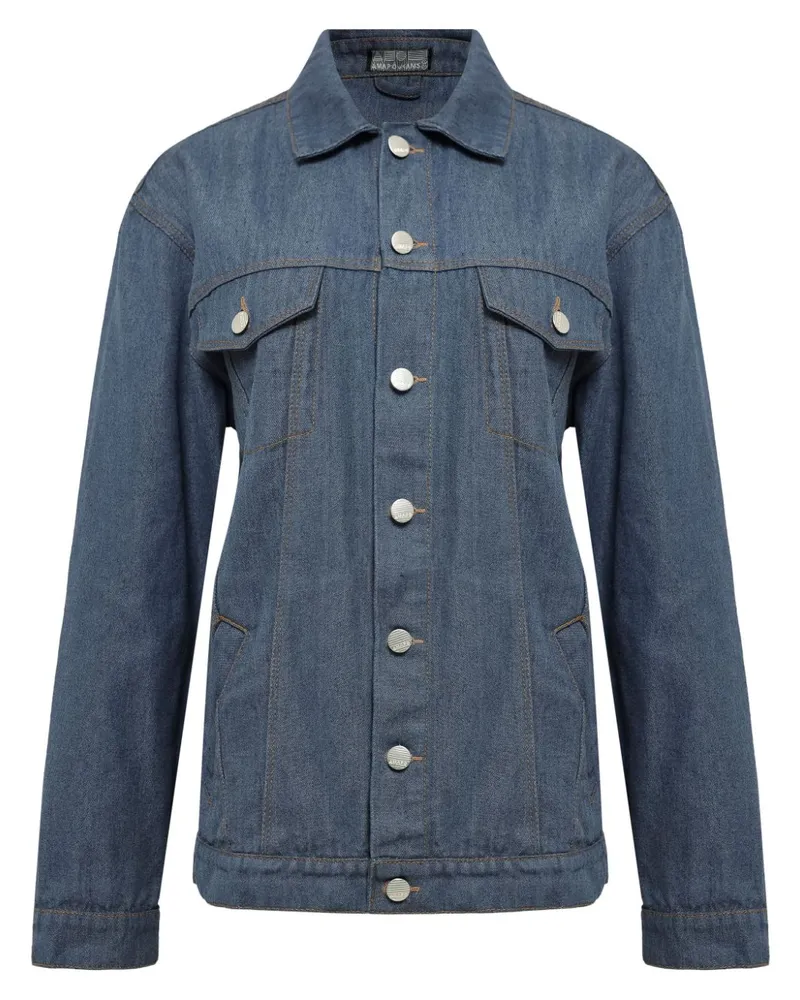Amapô Jeansjacke im Oversized-Look - Blau Blau