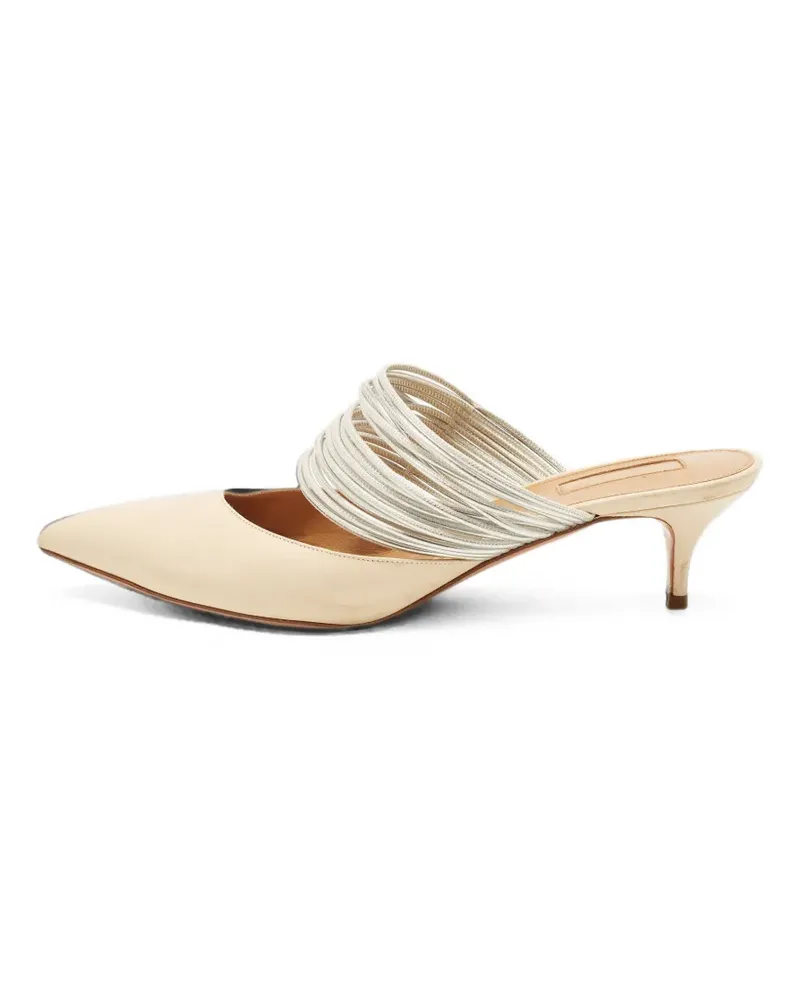 Aquazzura Rendez Vous pointed-toe mules - Nude Nude