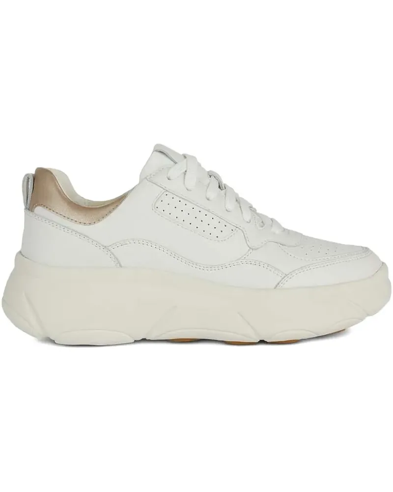 Geox Sneakers mit dicker Sohle - Weiß Weiß