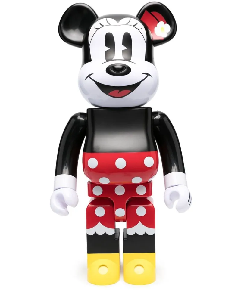 Medicom Toy x Disney Minnie Mouse BE@RBRICK 1000% Figur Schwarz