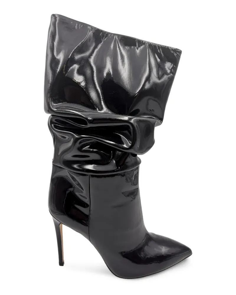 Paris Texas Stiefel aus Lackleder - Schwarz Schwarz
