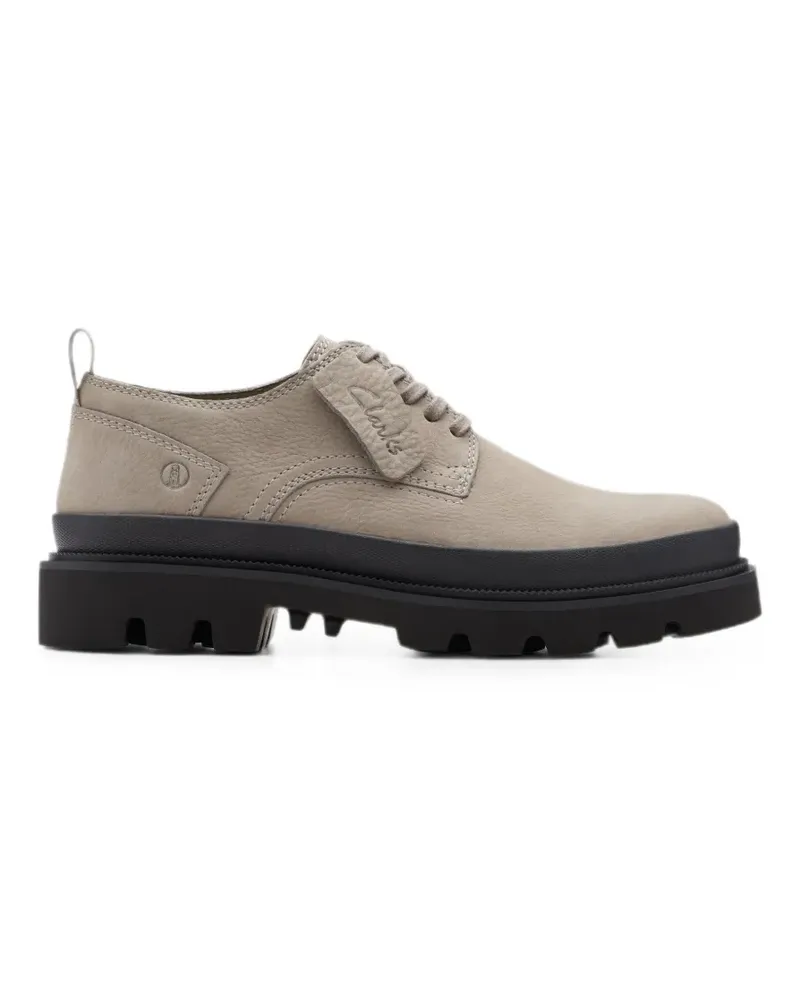 Clarks Badell Lace lace-up Derby shoes - Nude Nude