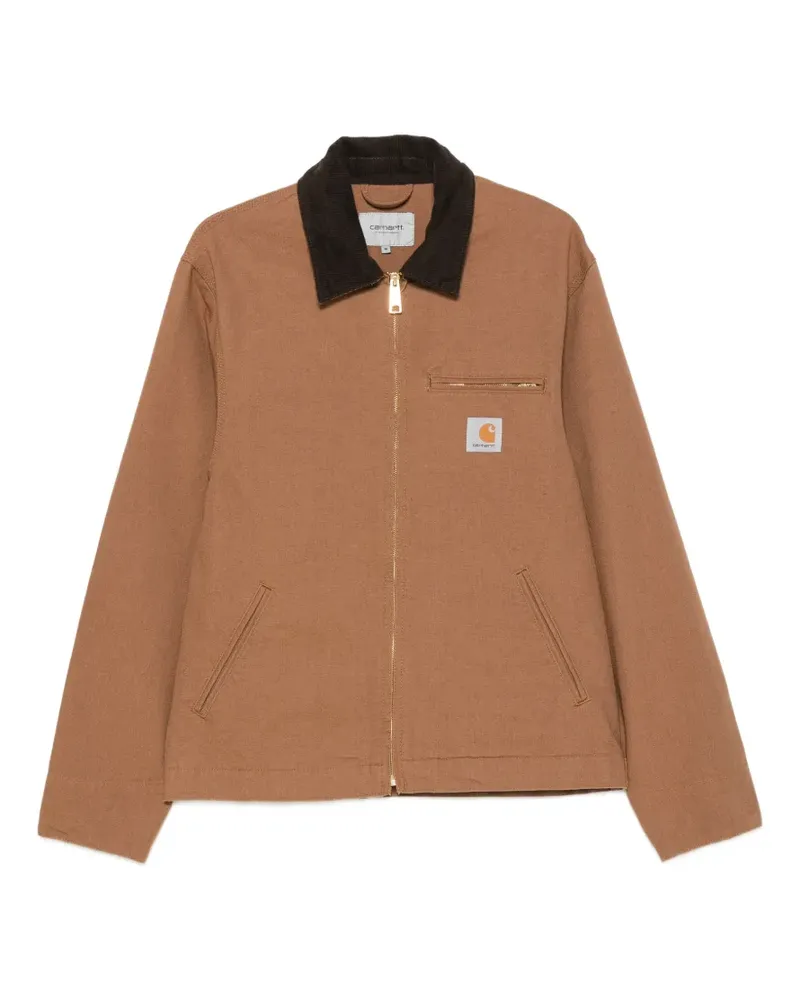 Carhartt WIP Detroit Jacke aus Canvas - Braun Braun