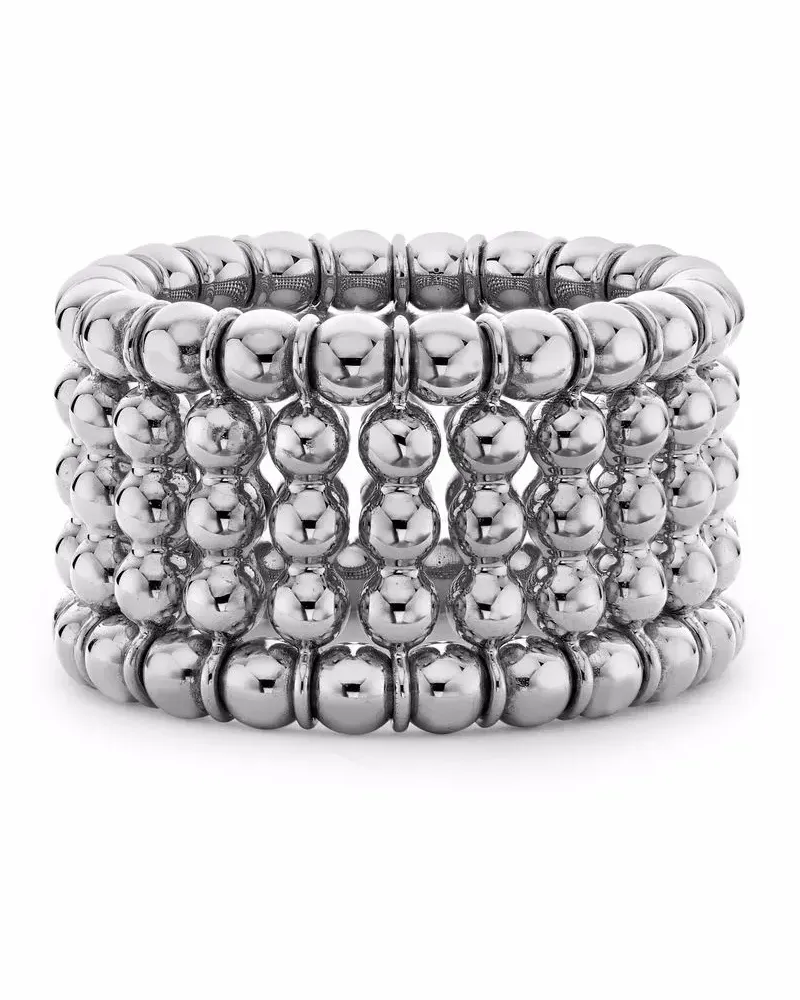 Pragnell 18kt Weißgoldring - Silber Silber