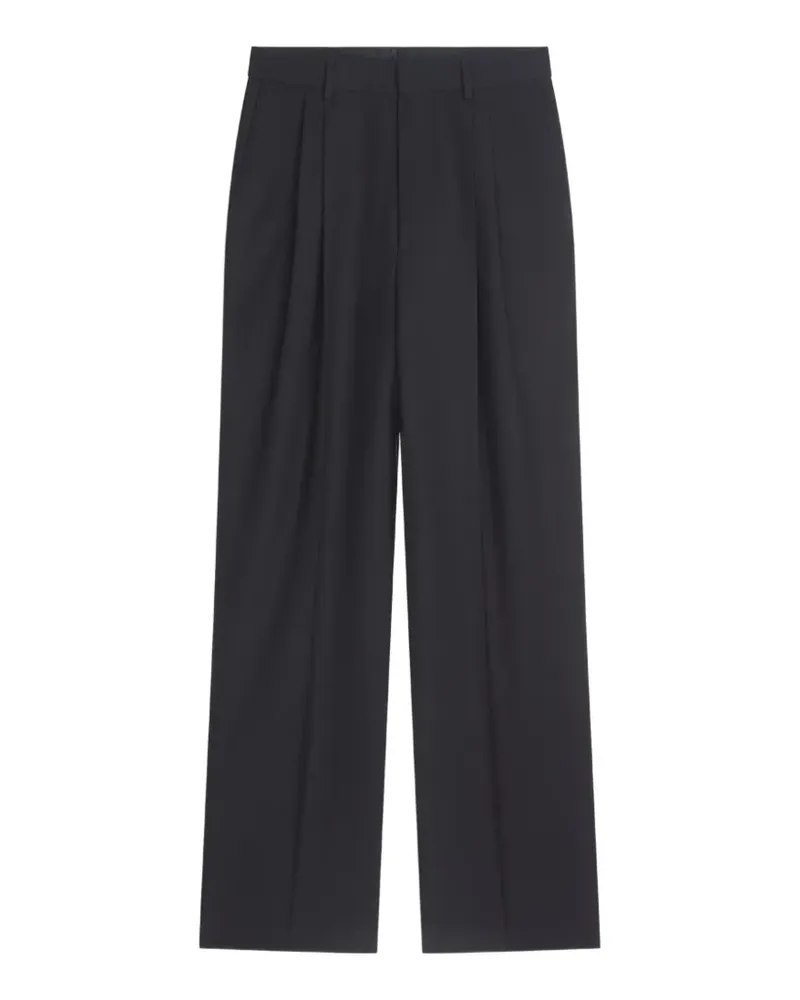 Dries van Noten Hose mit geradem Bein - Schwarz Schwarz