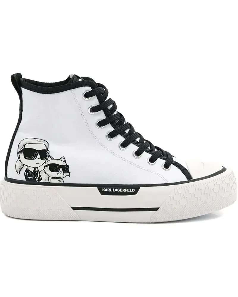 Karl Lagerfeld Kampus Max III Sneakers - Weiß Weiß