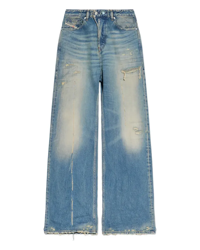 Diesel 1996 D-Sire 09n29 distressed jeans - Blau Blau