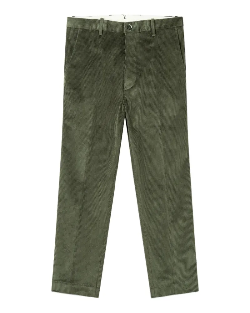 nine:inthe:morning Giove slim corduroy trousers - Grün Grün