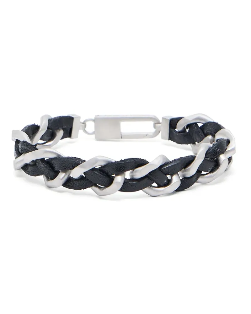 Giorgio Armani Kettenarmband aus Sterlingsilber - Grau Grau