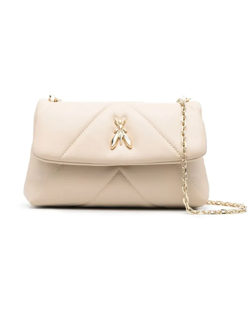 Patrizia Pepe Fly Schultertasche - Nude Nude