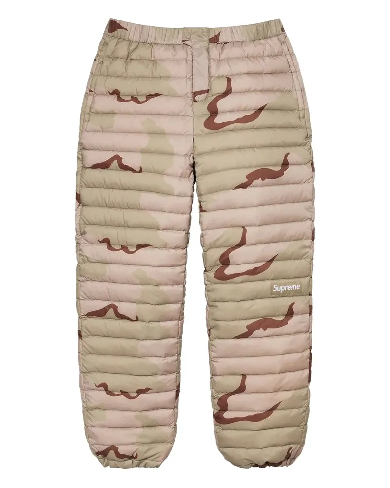 Supreme Being Micro Down Hose mit Camouflage-Print - Nude Nude