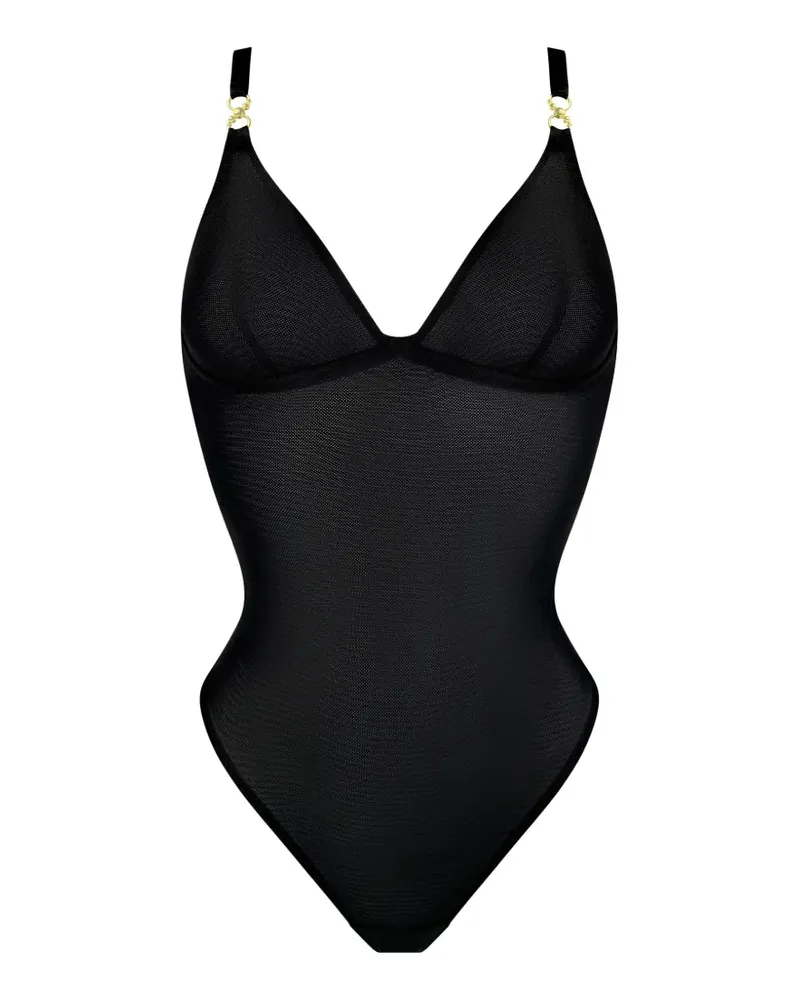 Bordelle Neda Body mit Softcup - Schwarz Schwarz