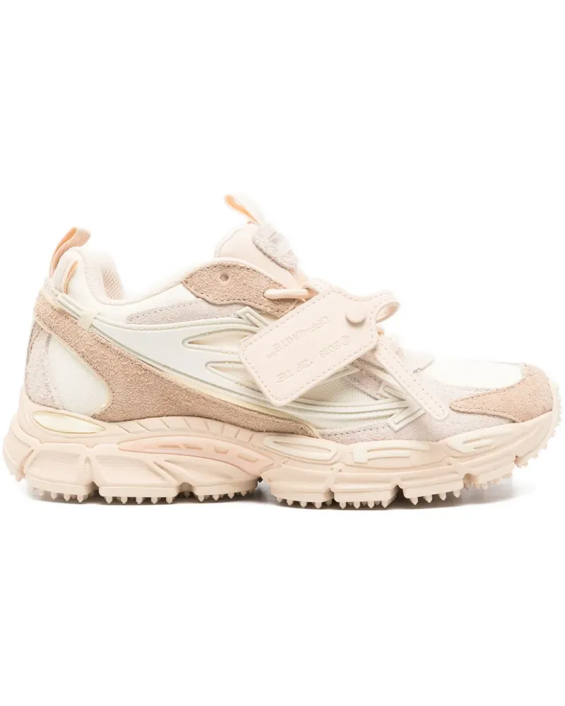 OFF-WHITE Sneakers mit Wildledereinsätzen - Nude Nude