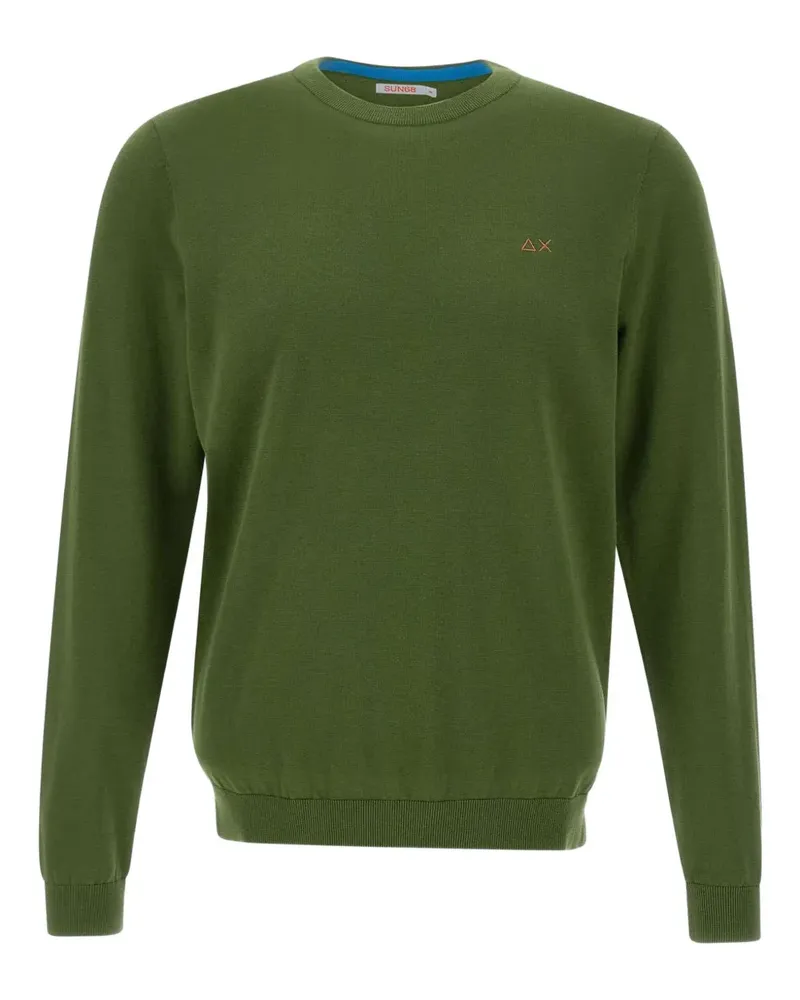 Sun68 Pullover mit rundem Ausschnitt - Grün Grün
