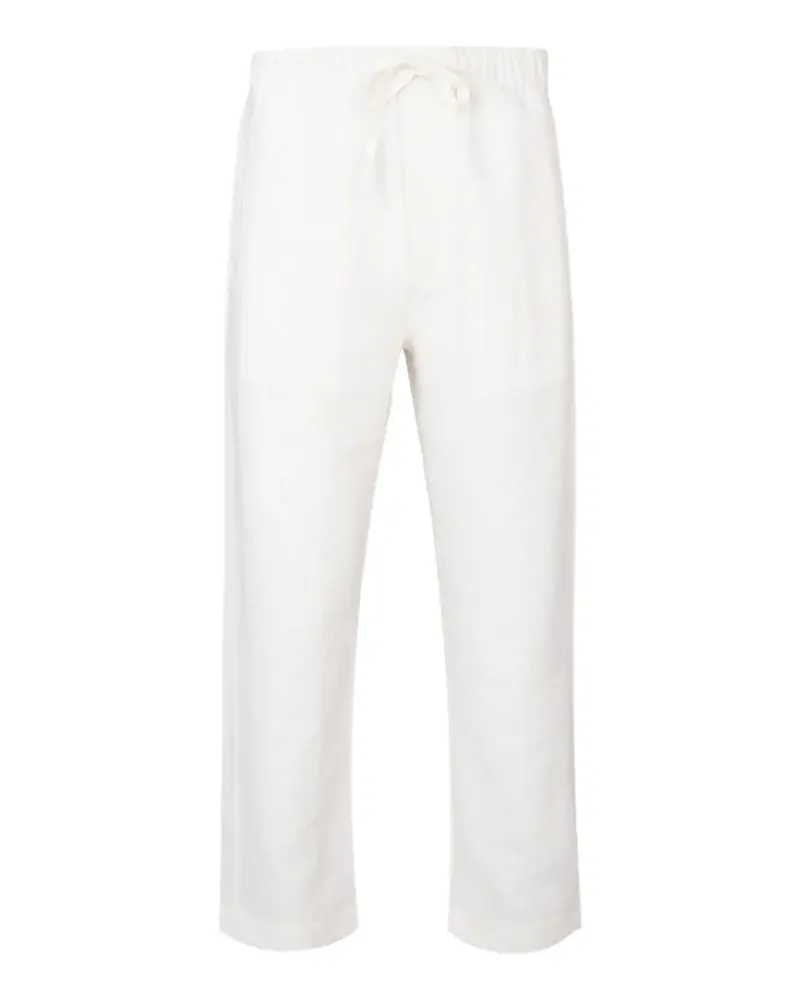 COMMAS Resort drawstring-waist trousers - Weiß Weiß