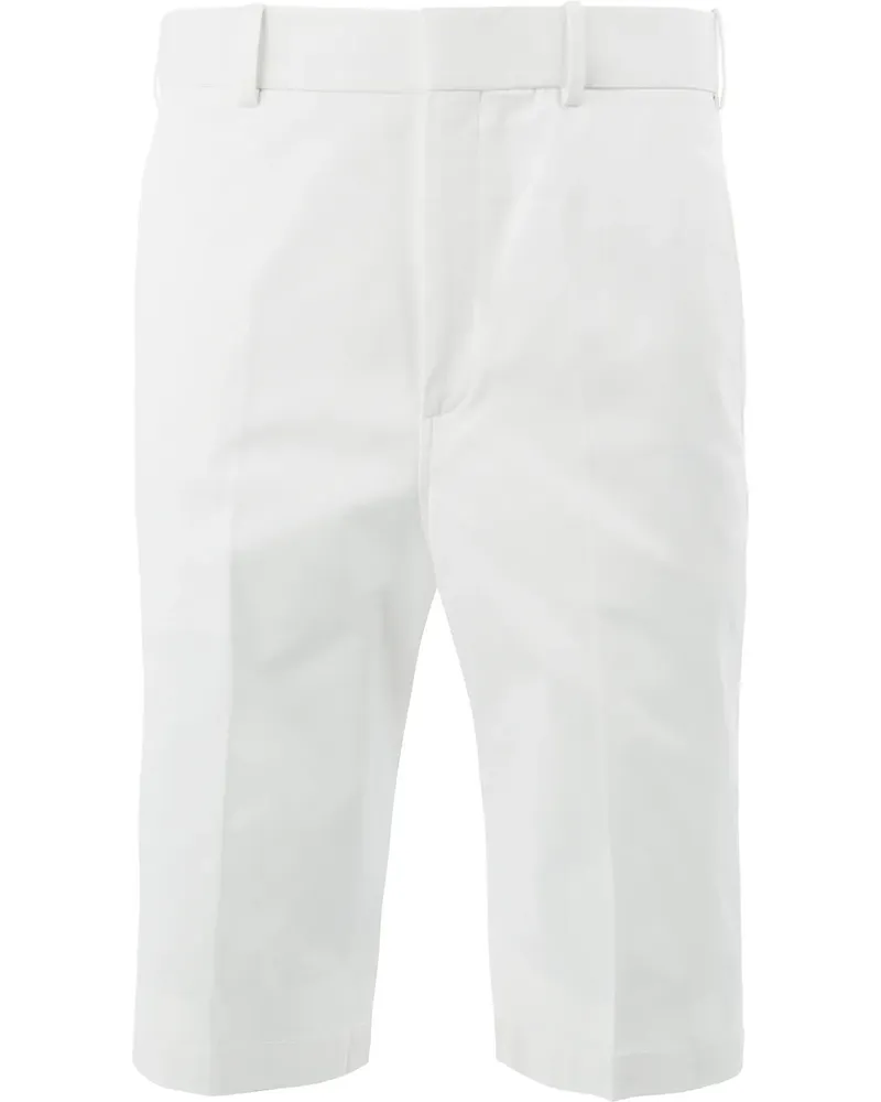 Neil Barrett Shorts mit hohem Bund - Weiß Weiß