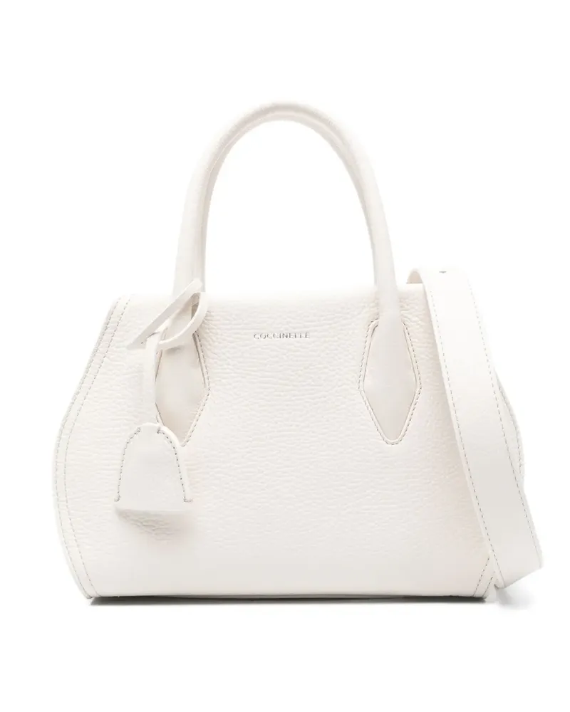 Coccinelle Kleine Lord Tote Bag - Weiß Weiß