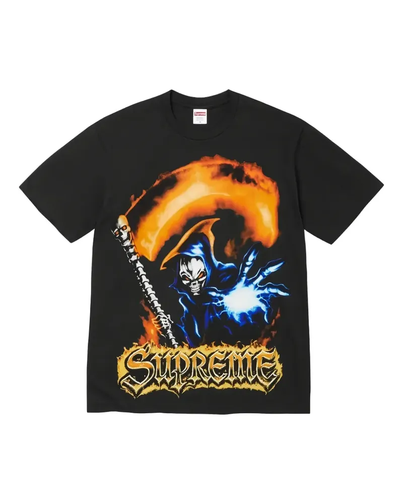 Supreme Being Grim Reaper T-shirt - Schwarz Schwarz
