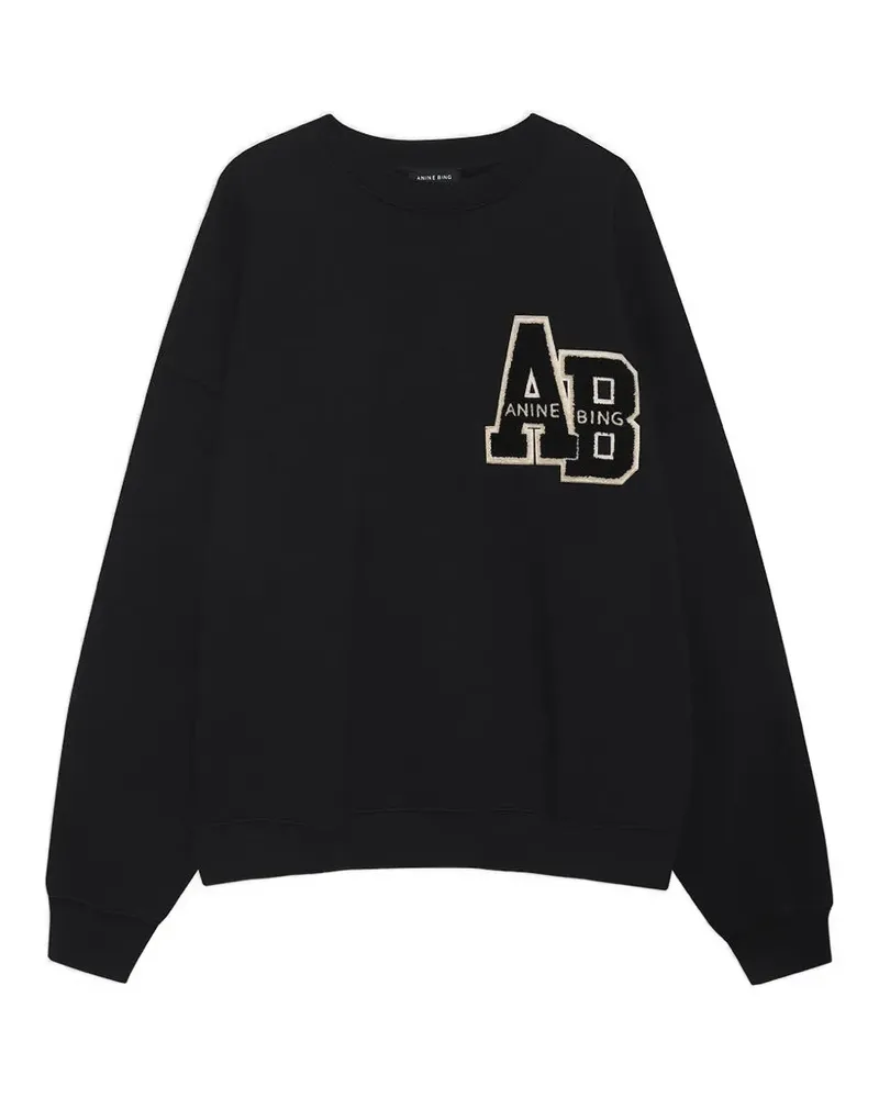 Anine Bing Miles Sweatshirt - Schwarz Schwarz