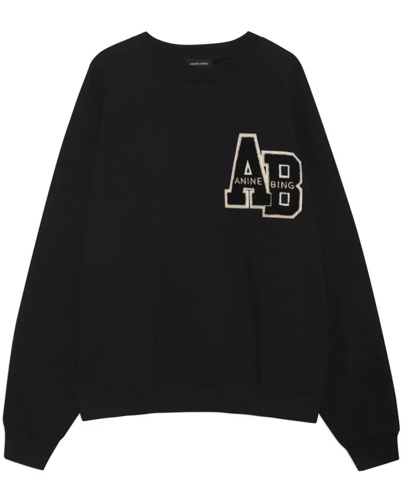 Anine Bing Miles Sweatshirt - Schwarz Schwarz