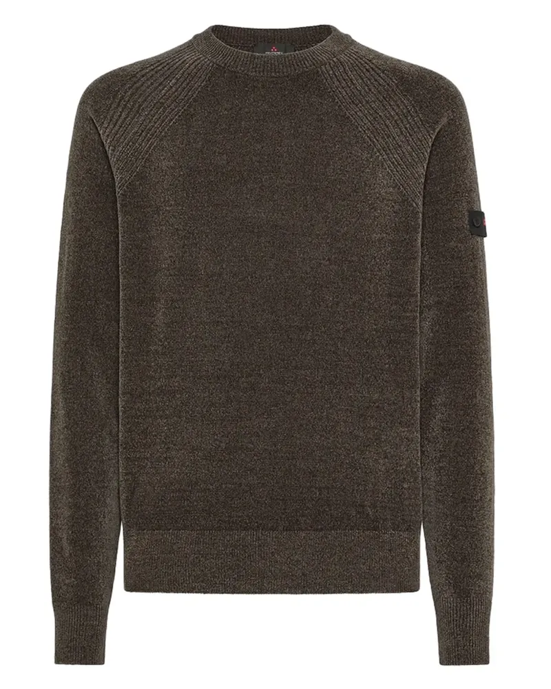 Peuterey Pullover mit strukturierten Einsätzen - Braun Braun