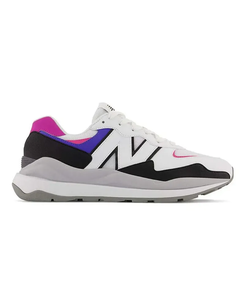 New Balance 57/40 "White/Black/Purple/Pink" Sneakers - Weiß Weiß