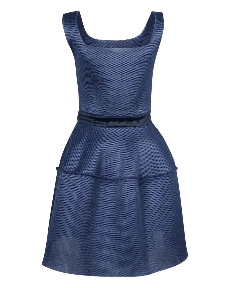 Maje textured sleeveless mini dress - Blau Blau