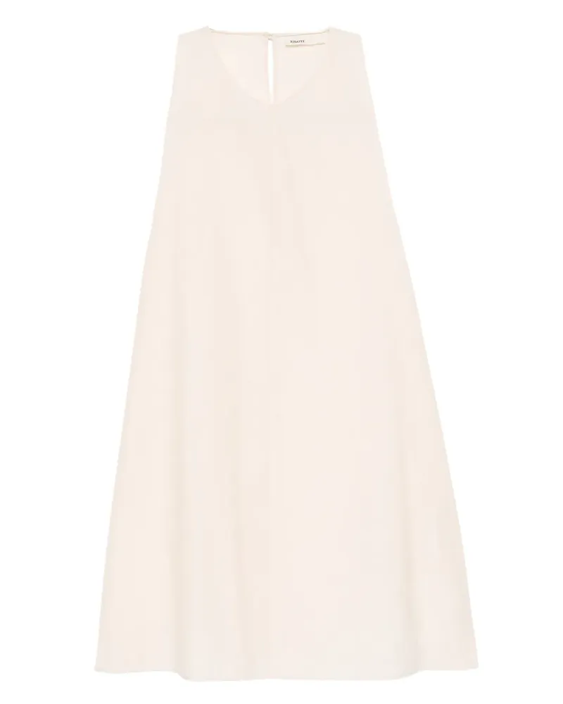KHAITE Ärmelloses Kleid - Nude Nude