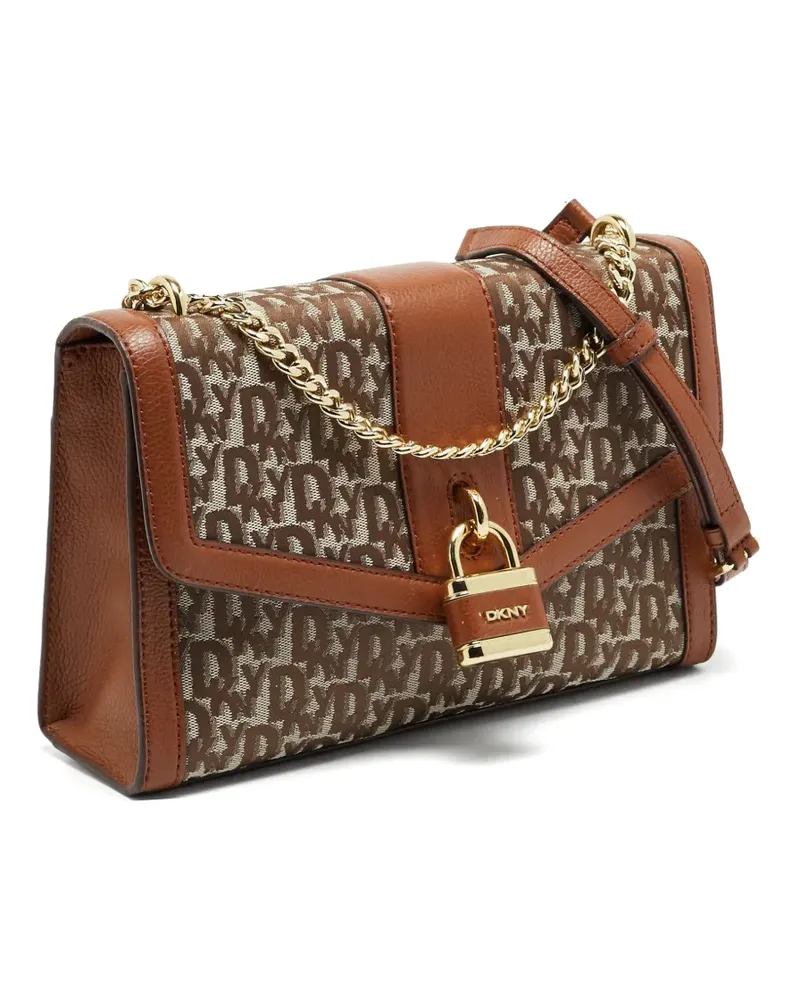 DKNY Ella padlock shoulder bag - Braun Braun