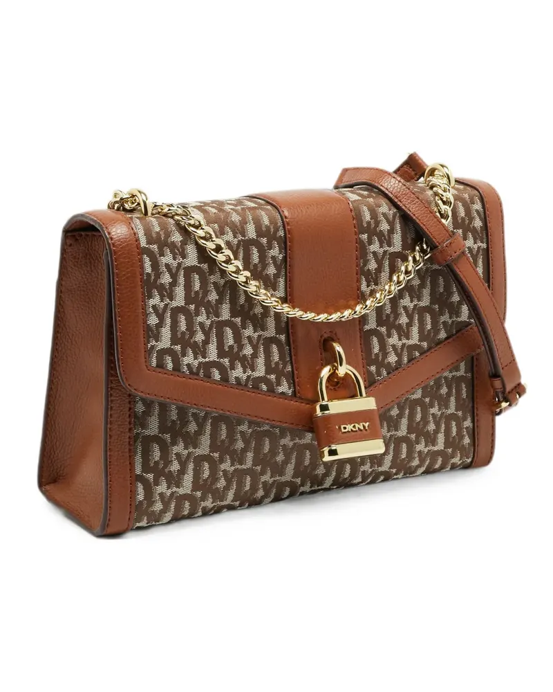 DKNY Ella padlock shoulder bag - Braun Braun