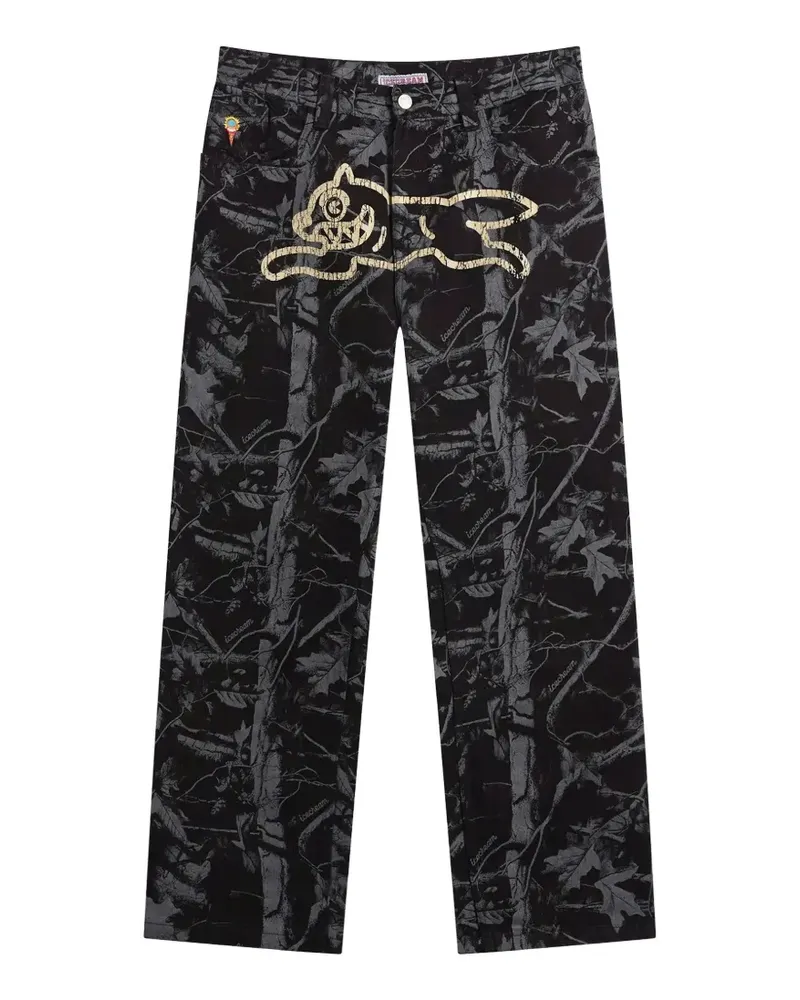 ICECREAM Running Dog Double Scoop denim trousers - Schwarz Schwarz