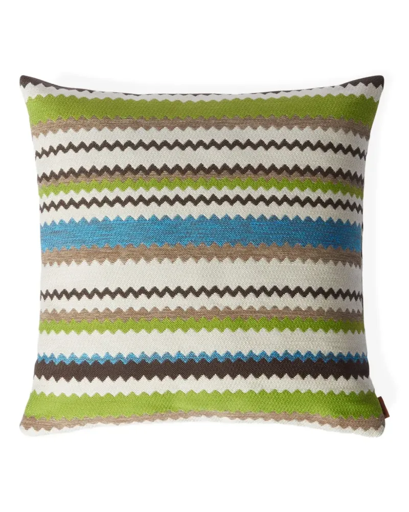Missoni Home Kissen mit Zickzackmuster - Blau Blau