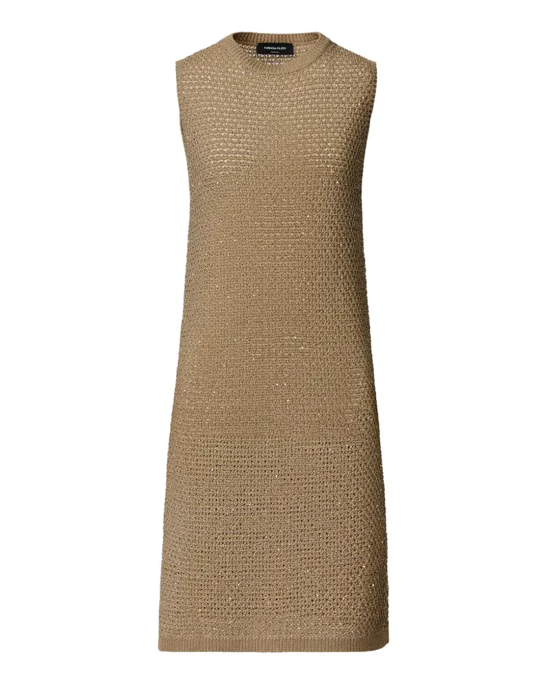 Fabiana Filippi Ärmelloses Kleid - Nude Nude