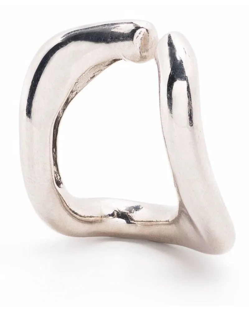 Beatriz Palacios Großer Ear Cuff - Silber Silber