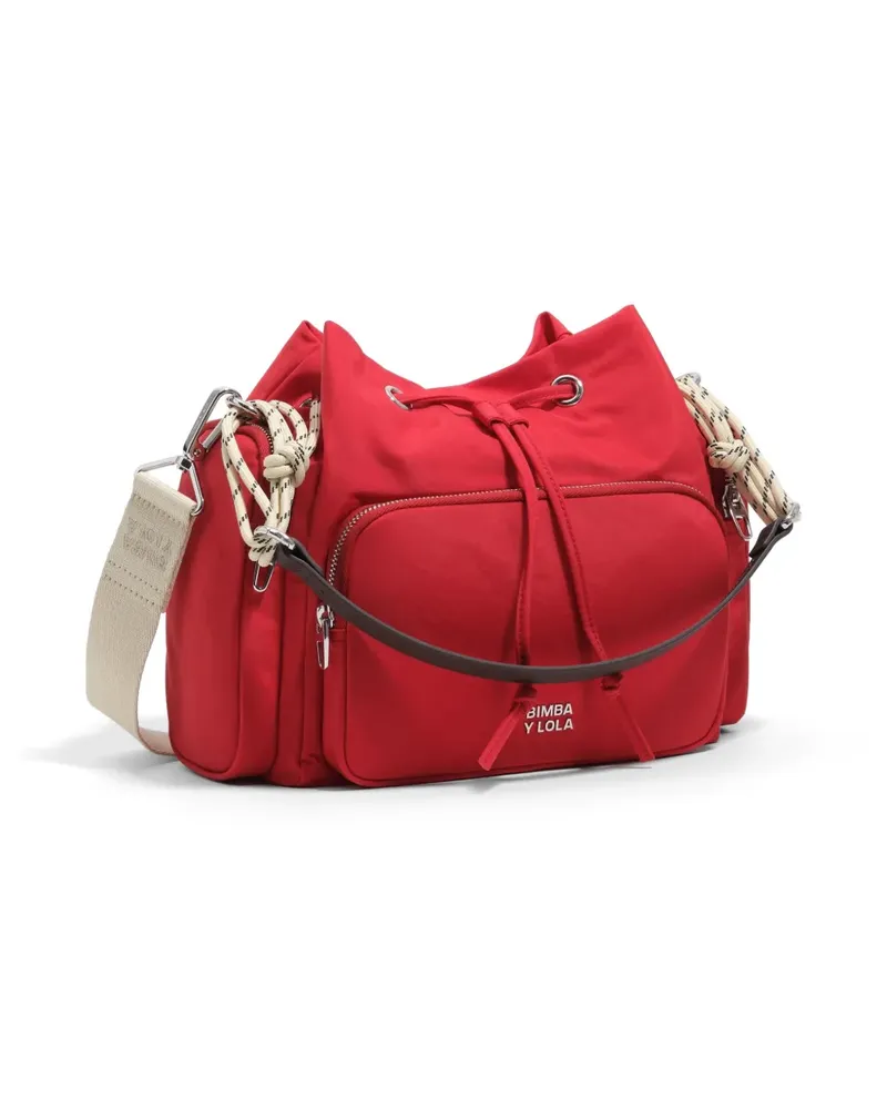 BIMBA Y LOLA Mittelgroße Beuteltasche - Rot Rot